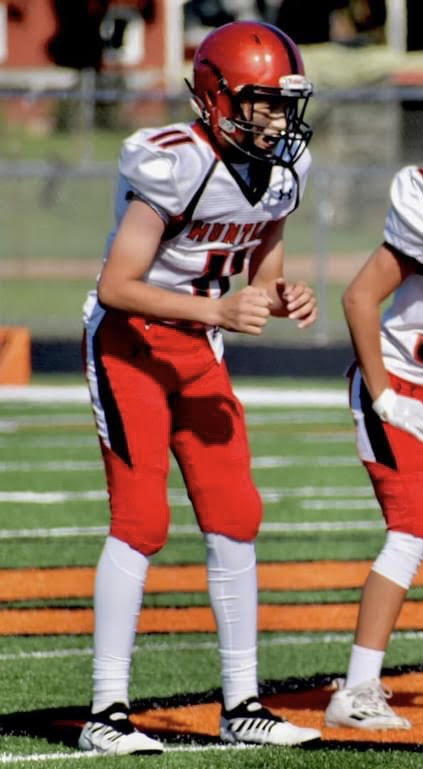 Lucas Gidelski Huntley High School freshman quarterback