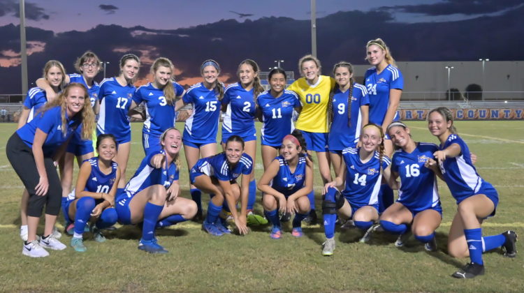 Martin County HS girls soccer team sets the tone in preseason game