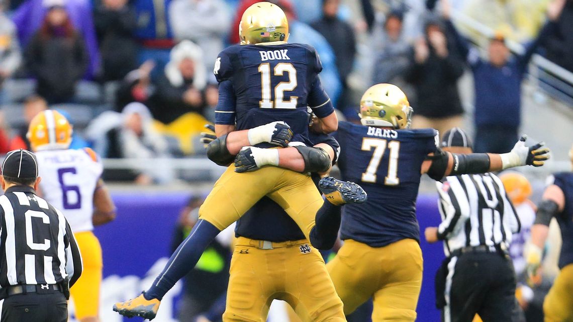 The 2012 Notre Dame football season fell short one night in November - One  Foot Down