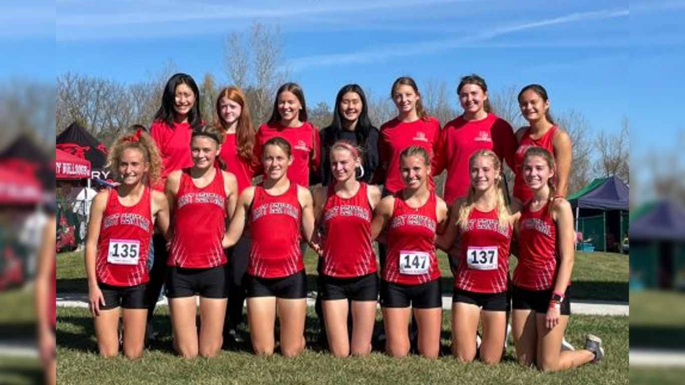 East Central HS girls XC team finishes season strong