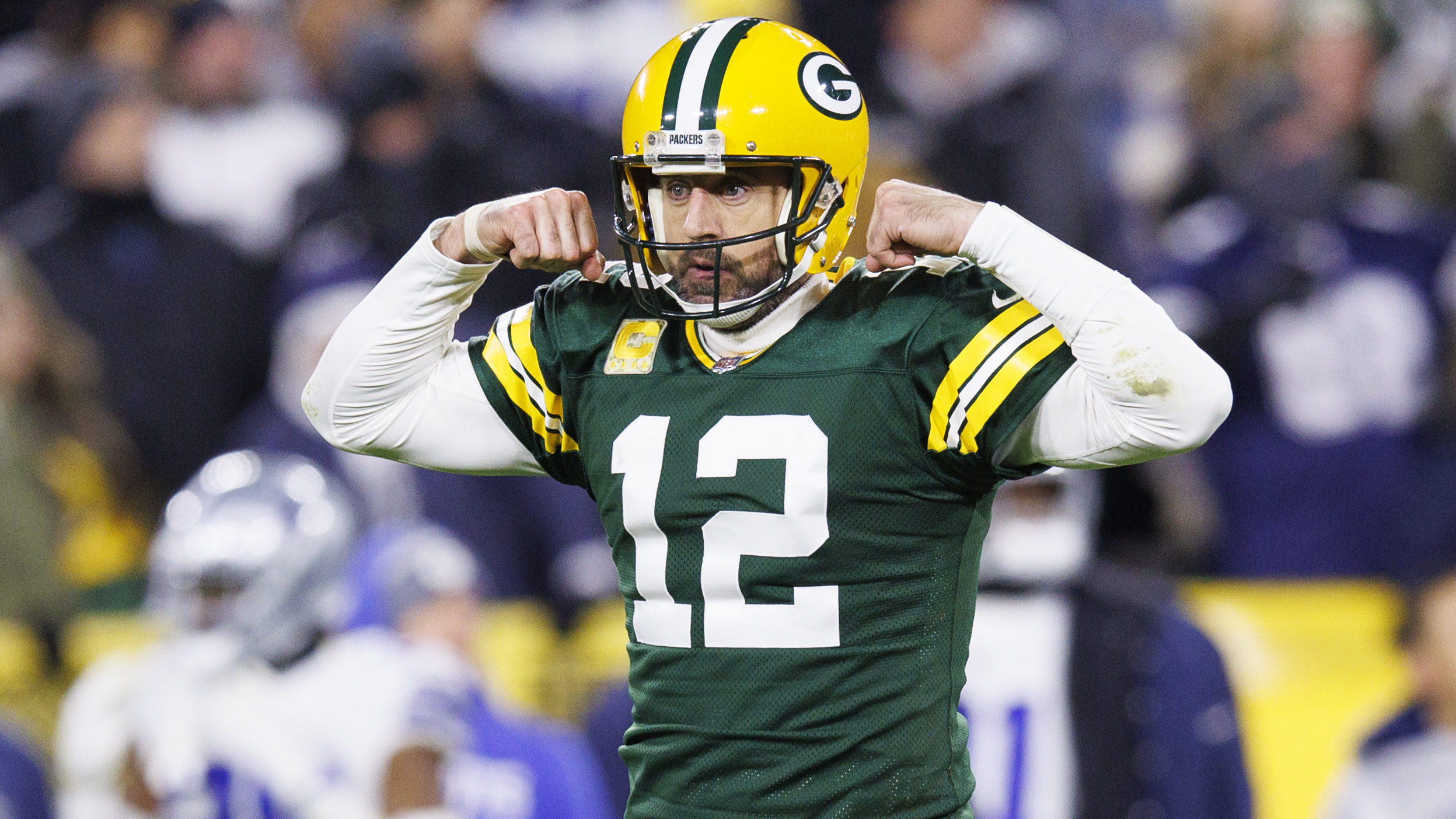 Aaron Rodgers saluted Bears fans after leading a Packers comeback win