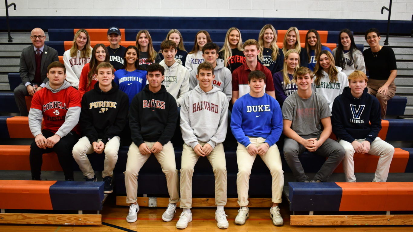 Manhasset athletes sign Letters of Intent