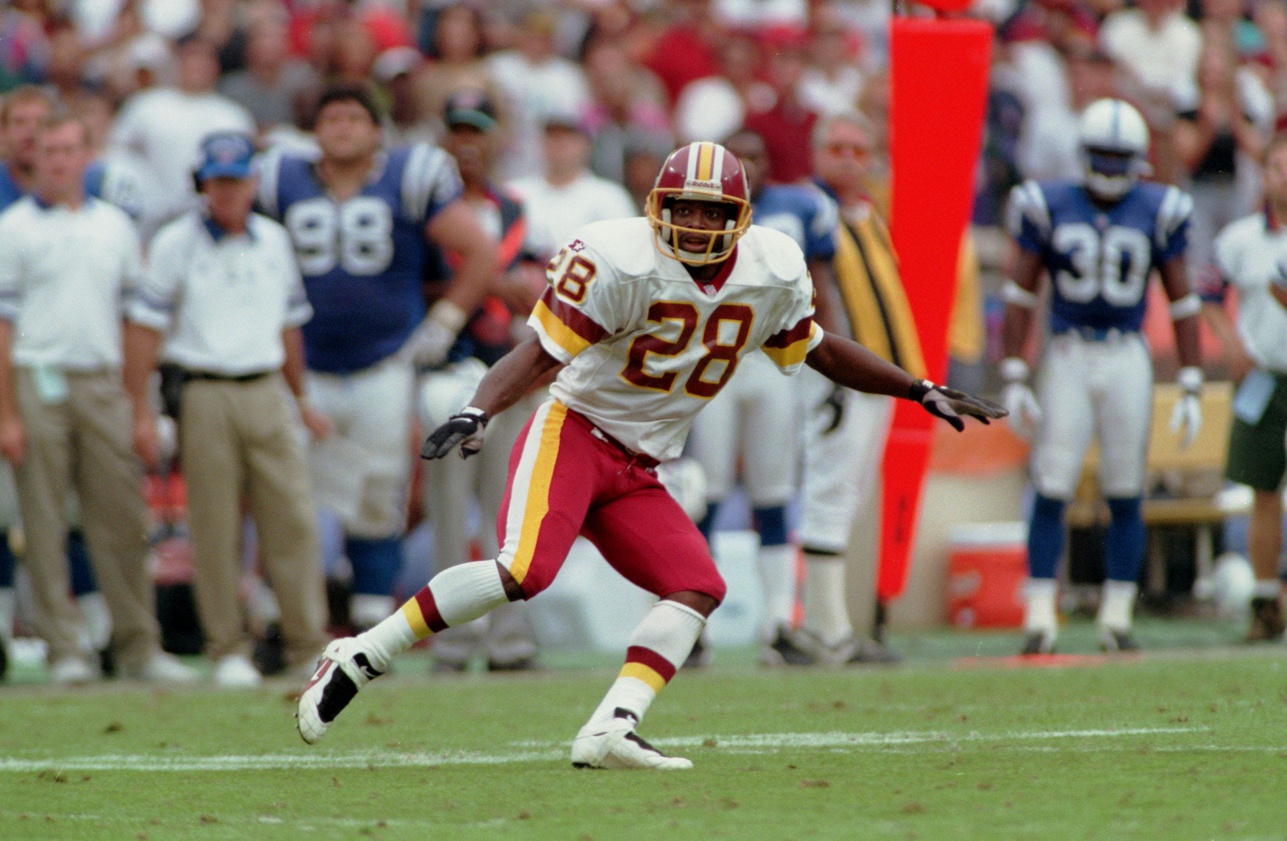 Darrell Green Washington Redskins Hall of Fame cornerback