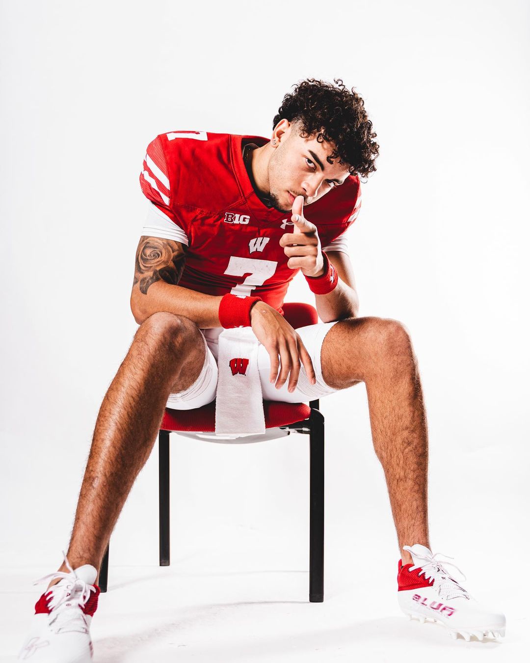 Nick Evers Wisconsin Badgers transfer quarterback 2023