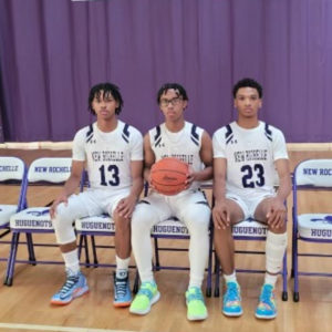 Q&A with New Rochelle HS basketball players Will Sears, KJ Manigaulte and Zyon Lord