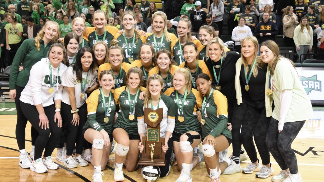 Ursuline Academy girls volleyball wins OHSAA D1 championship BVM Sports