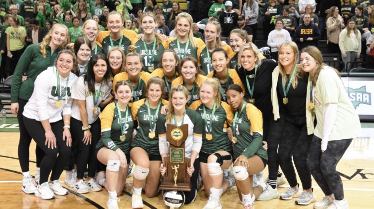 Ursuline Academy girls volleyball wins OHSAA D1 championship