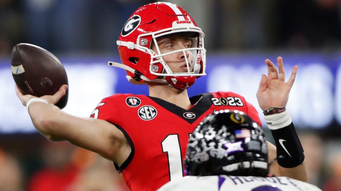Who will be Georgia’s starting QB in 2023?