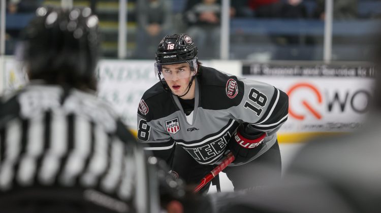 NHL draft prospect Jayden Perron focused on Chicago Steel