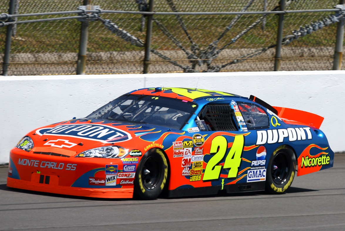 Jeff Gordon No. 24 DuPont Chevrolet NASCAR Cup Series