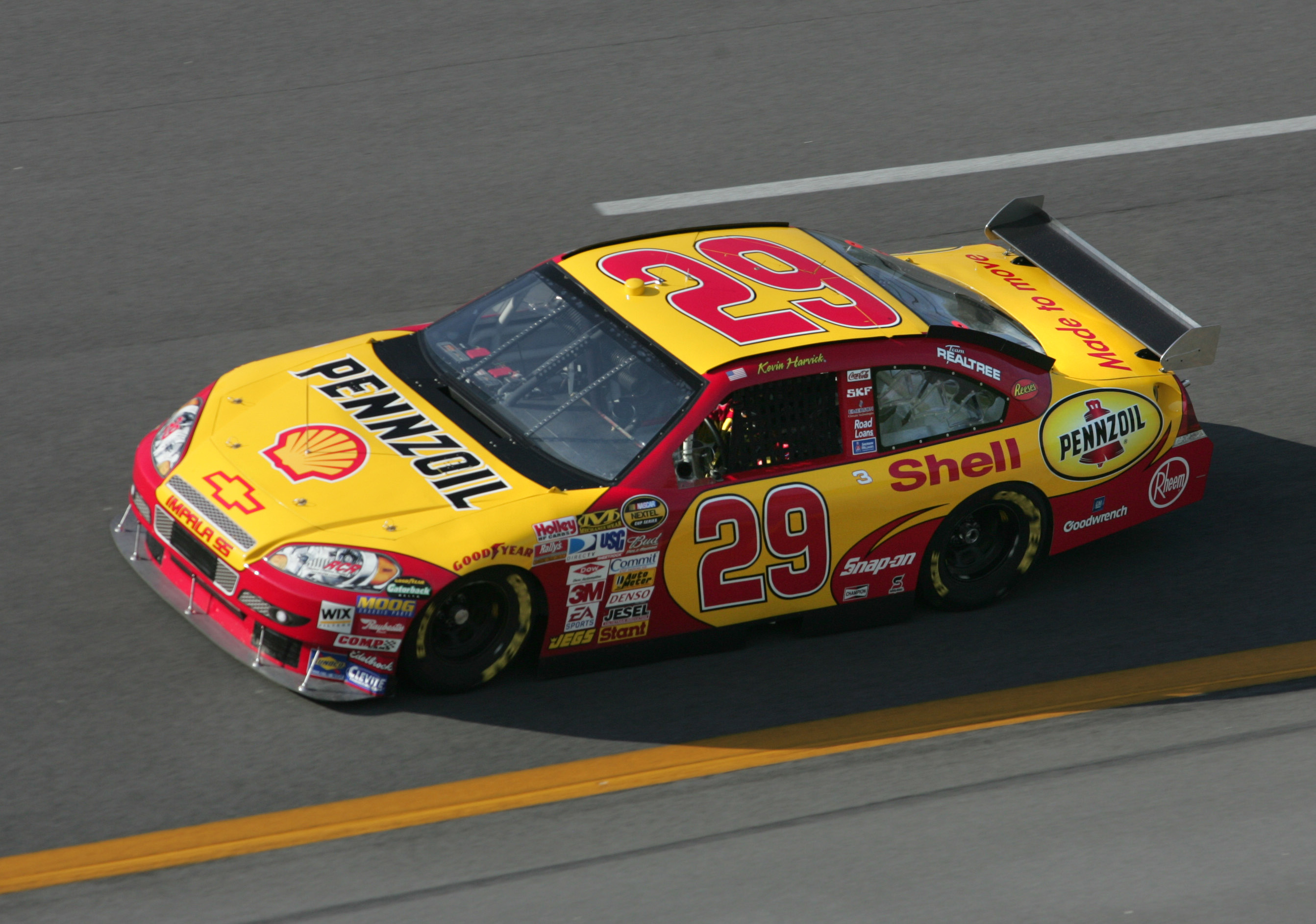 Kevin Harvick No. 29 Shell/Pennzoil NASCAR Cup Series