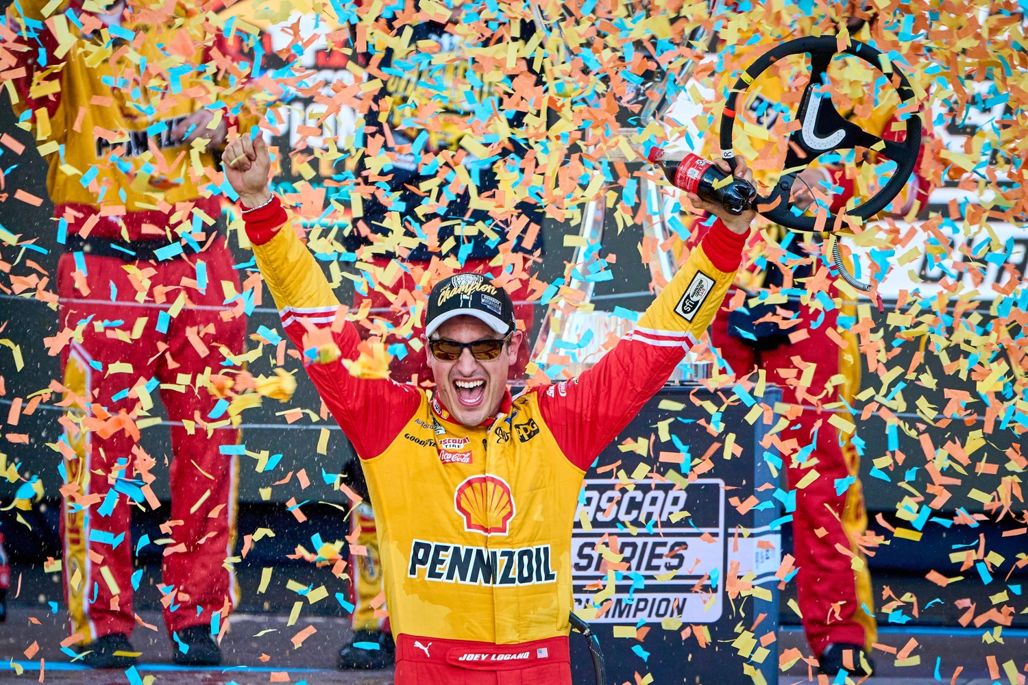 Joey Logano NASCAR Cup Series champion Team Penske