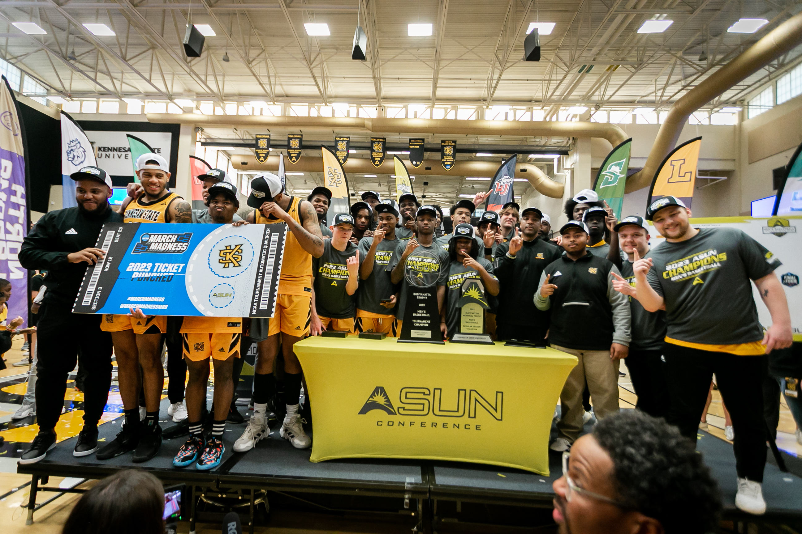 Chris Youngblood Kennesaw State men's basketball ASUN Conference March Madness NCAA Tournament