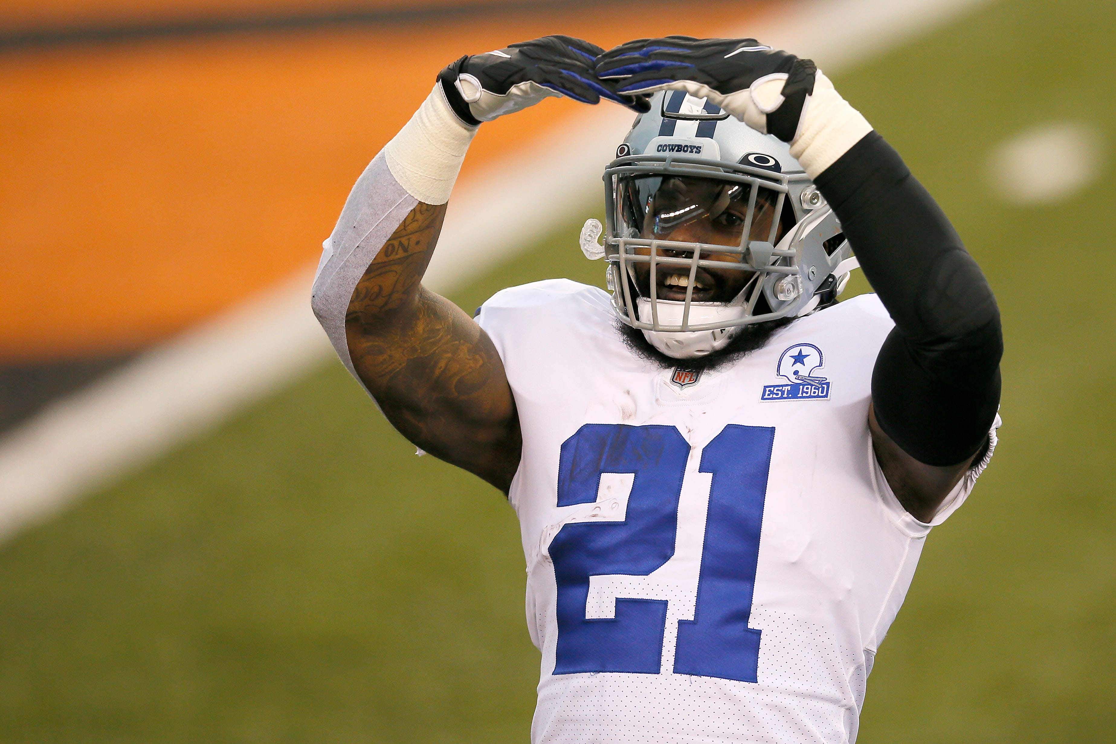Ezekiel Elliott Dallas Cowboys Cincinnati Bengals