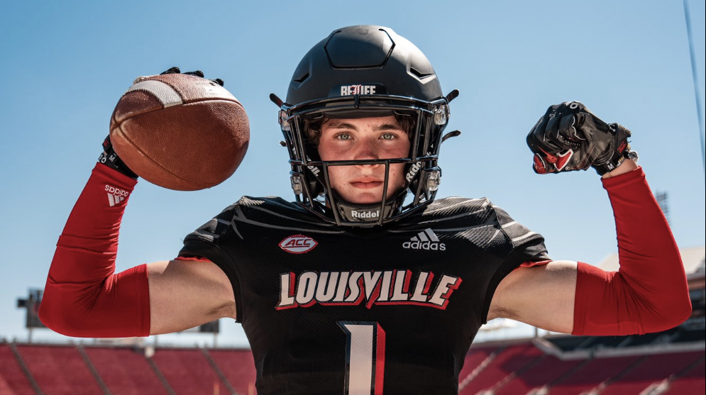 Louisville football commit Nathan Salz has ‘world-class speed’