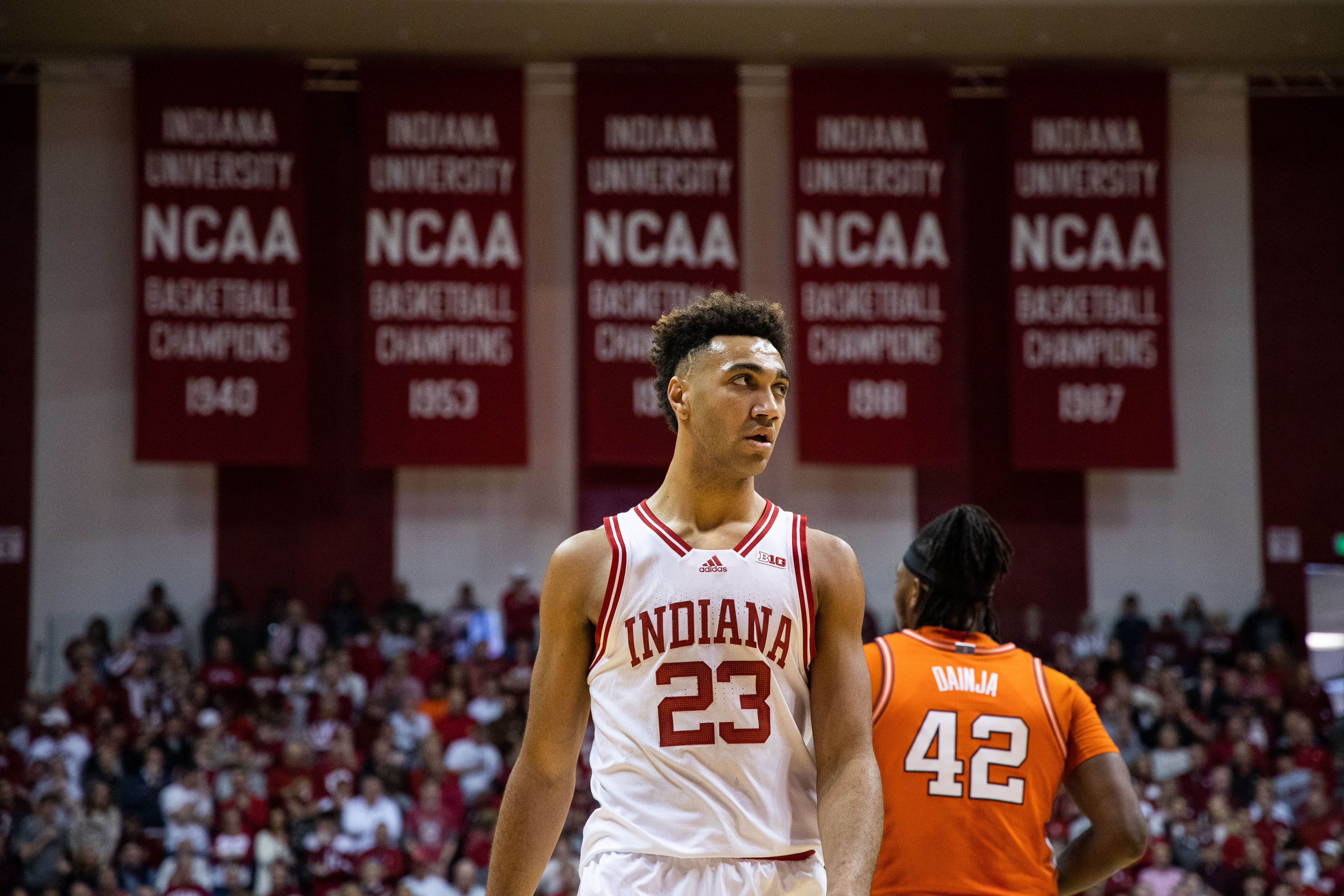 Indiana Hoosiers forward Trayce Jackson-Davis