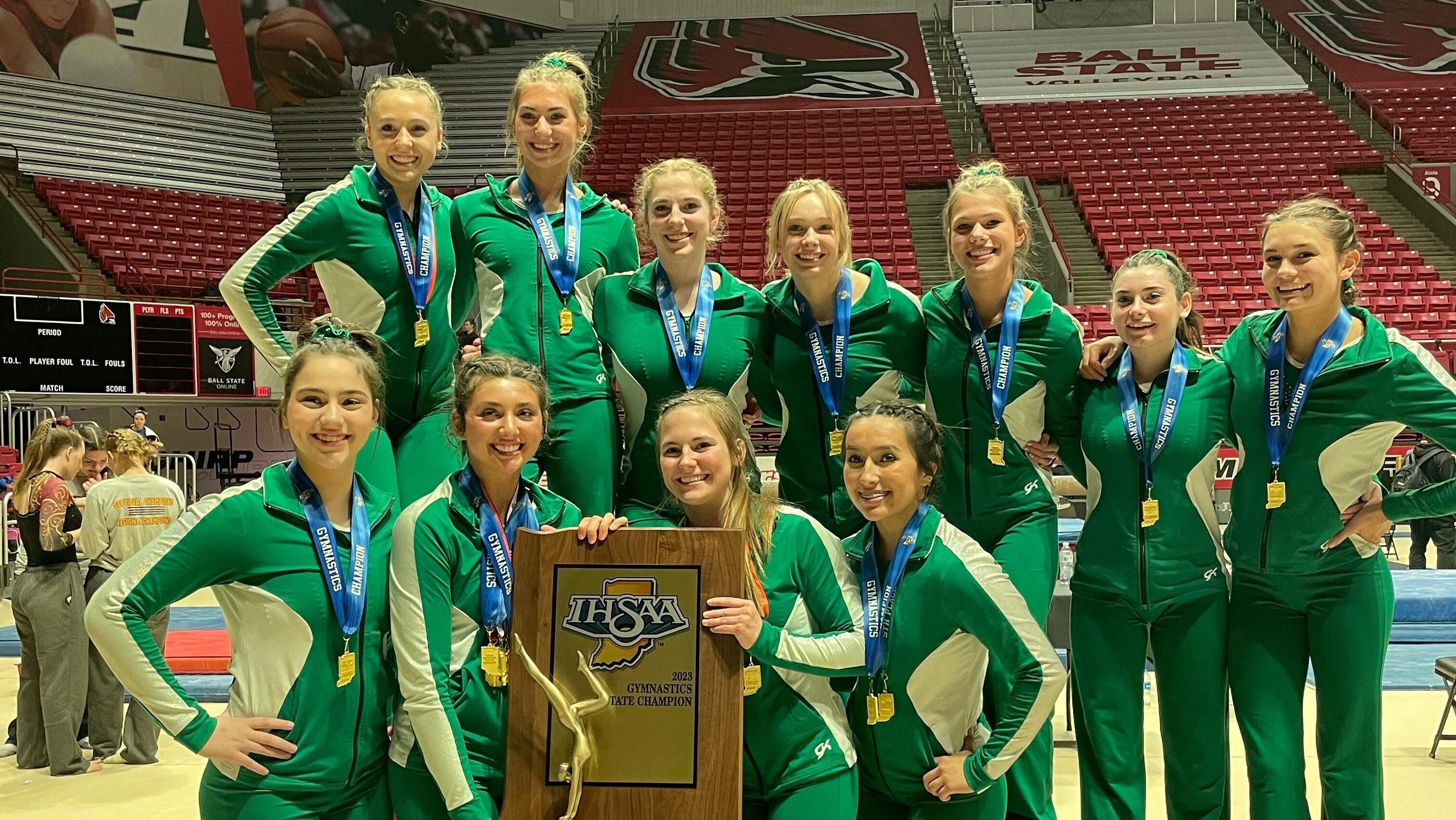 Valparaiso HS Girls Gymnastics Team Wins IHSAA State Championship - BVM ...