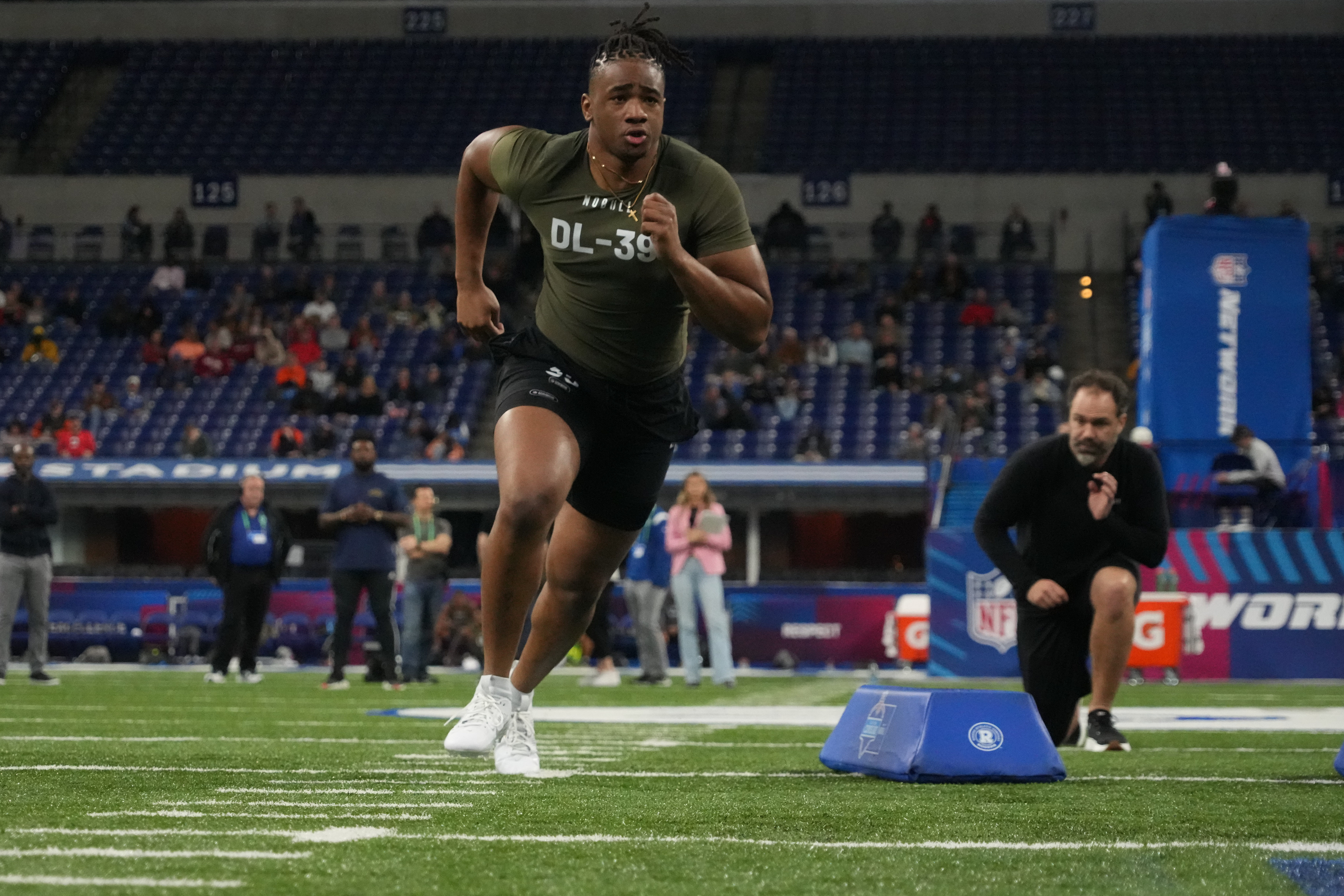Missouri Tigers defensive end Isaiah McGuire NFL combine