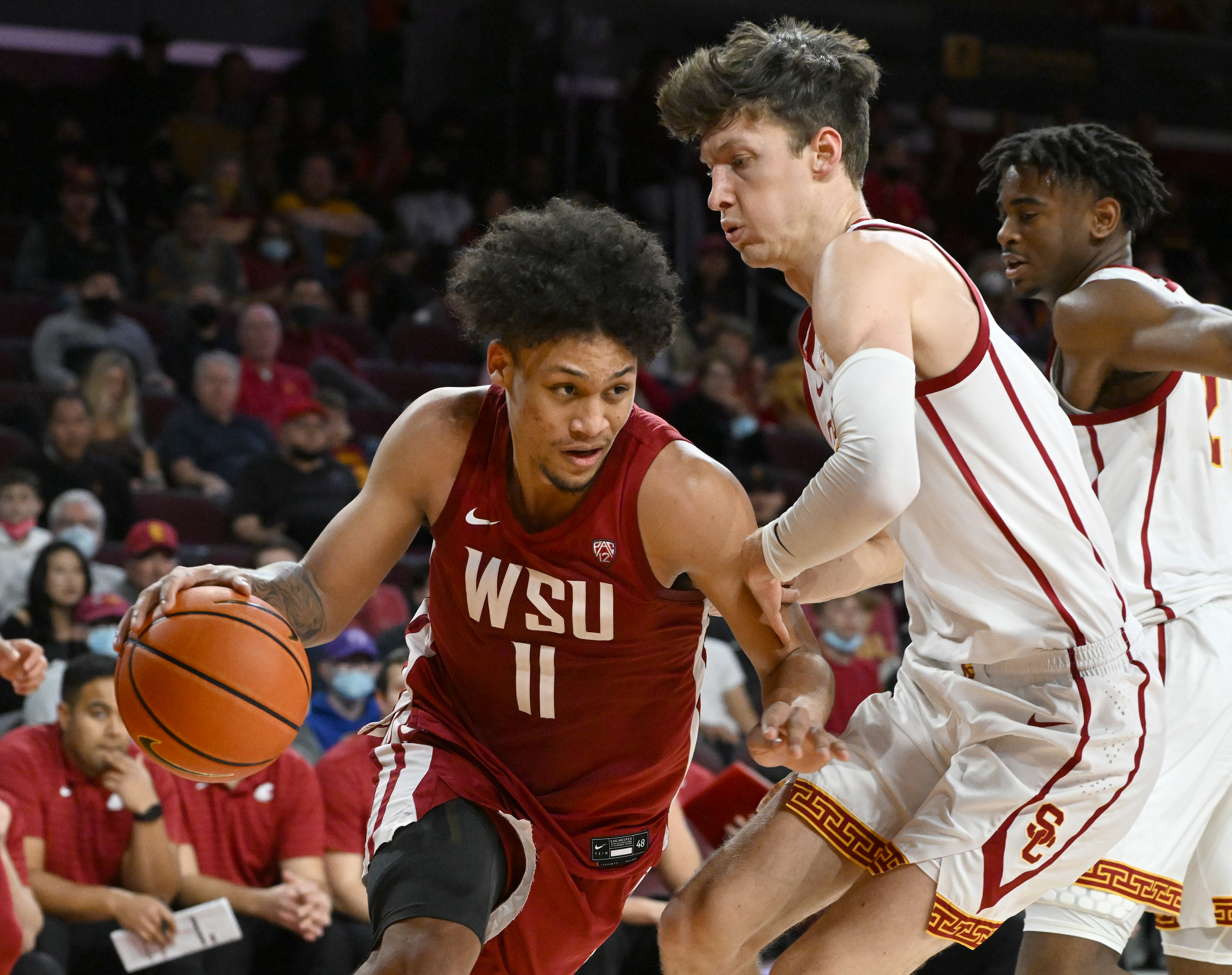 DJ Rodman Washington State University Cougars men's basketball USC Trojans basketball