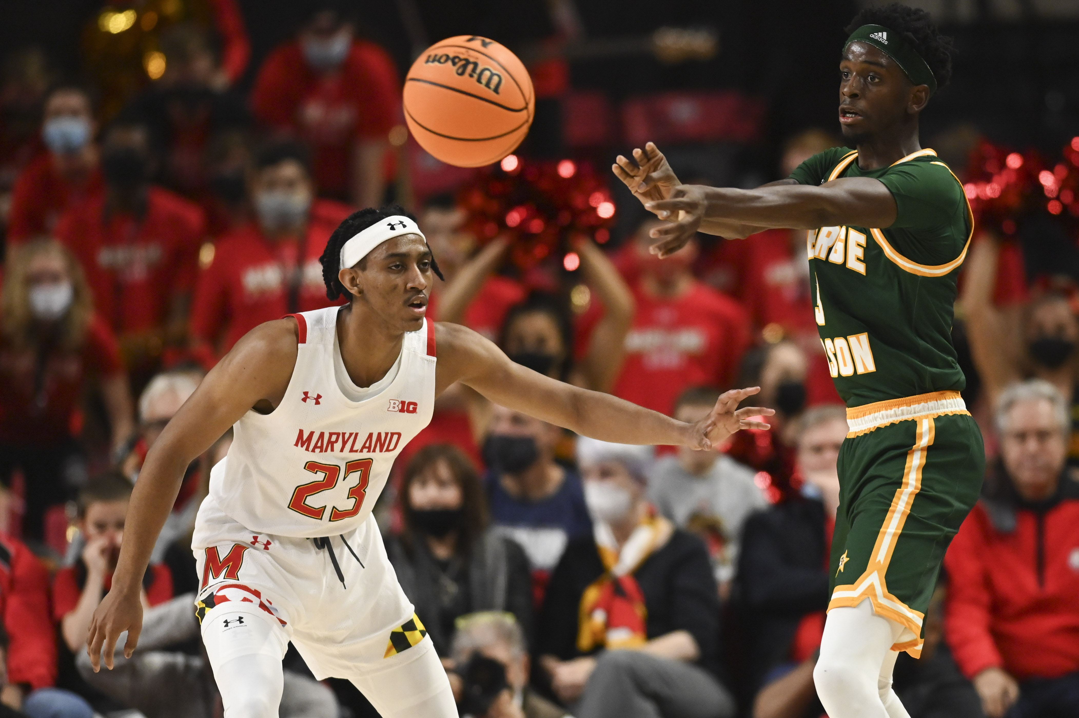 Ian Martinez Maryland Terrapins basketball George Mason Patriots