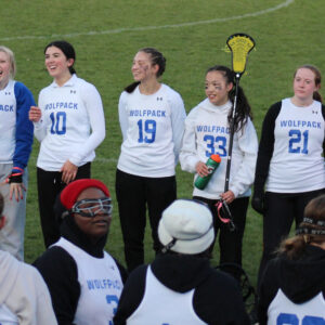 Wausau Wolfpack girls lacrosse team wins and and recognizes seniors