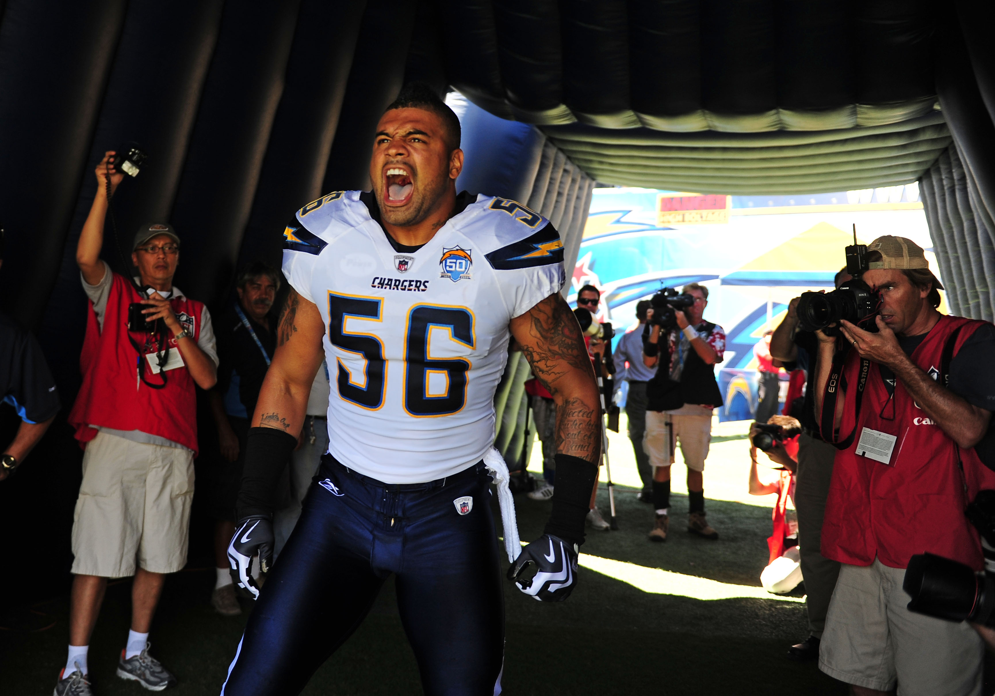 Shawne Merriman San Diego Chargers All-Pro linebacker