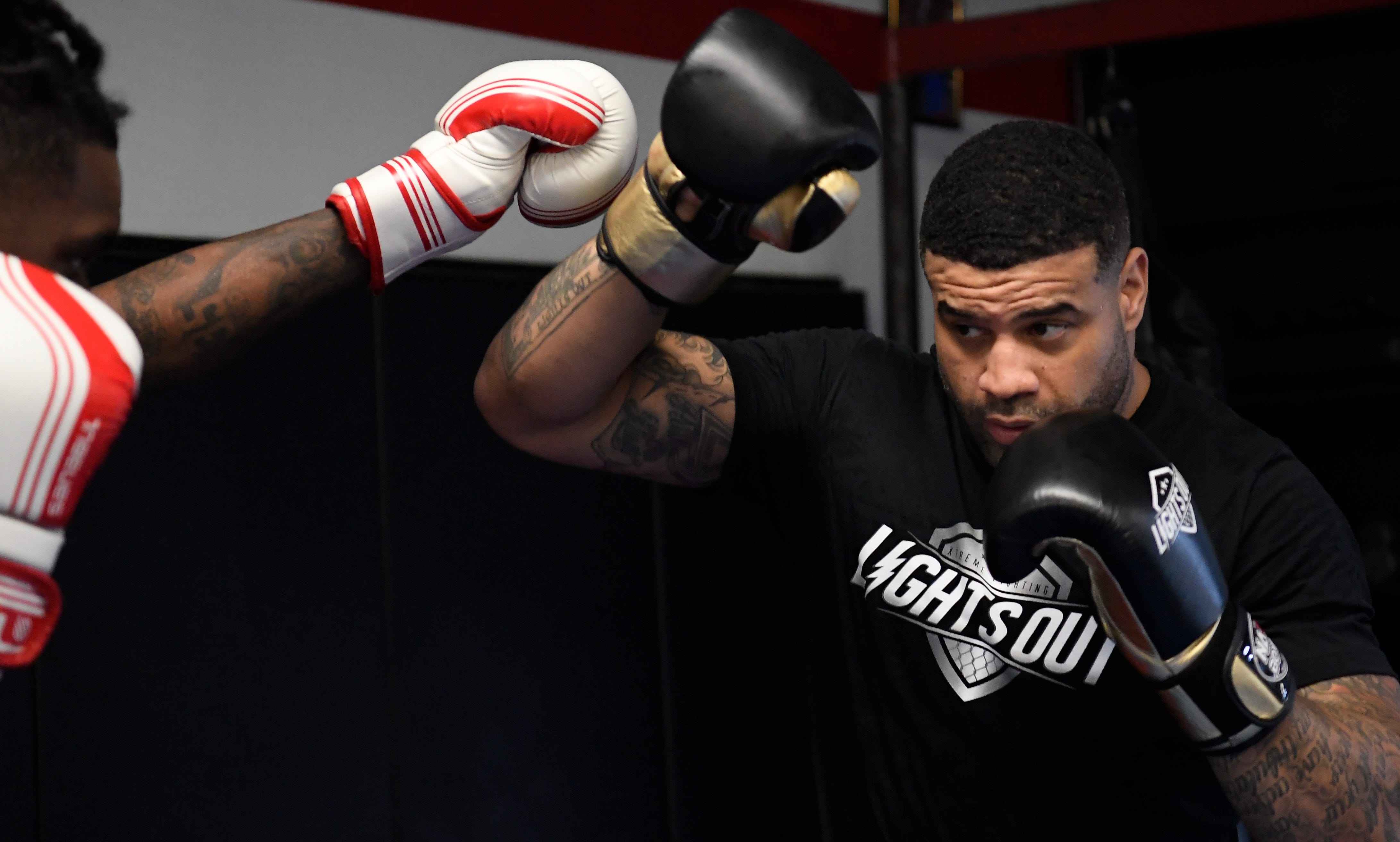 Shawne Merriman Lights Out Xtreme Fighting MMA