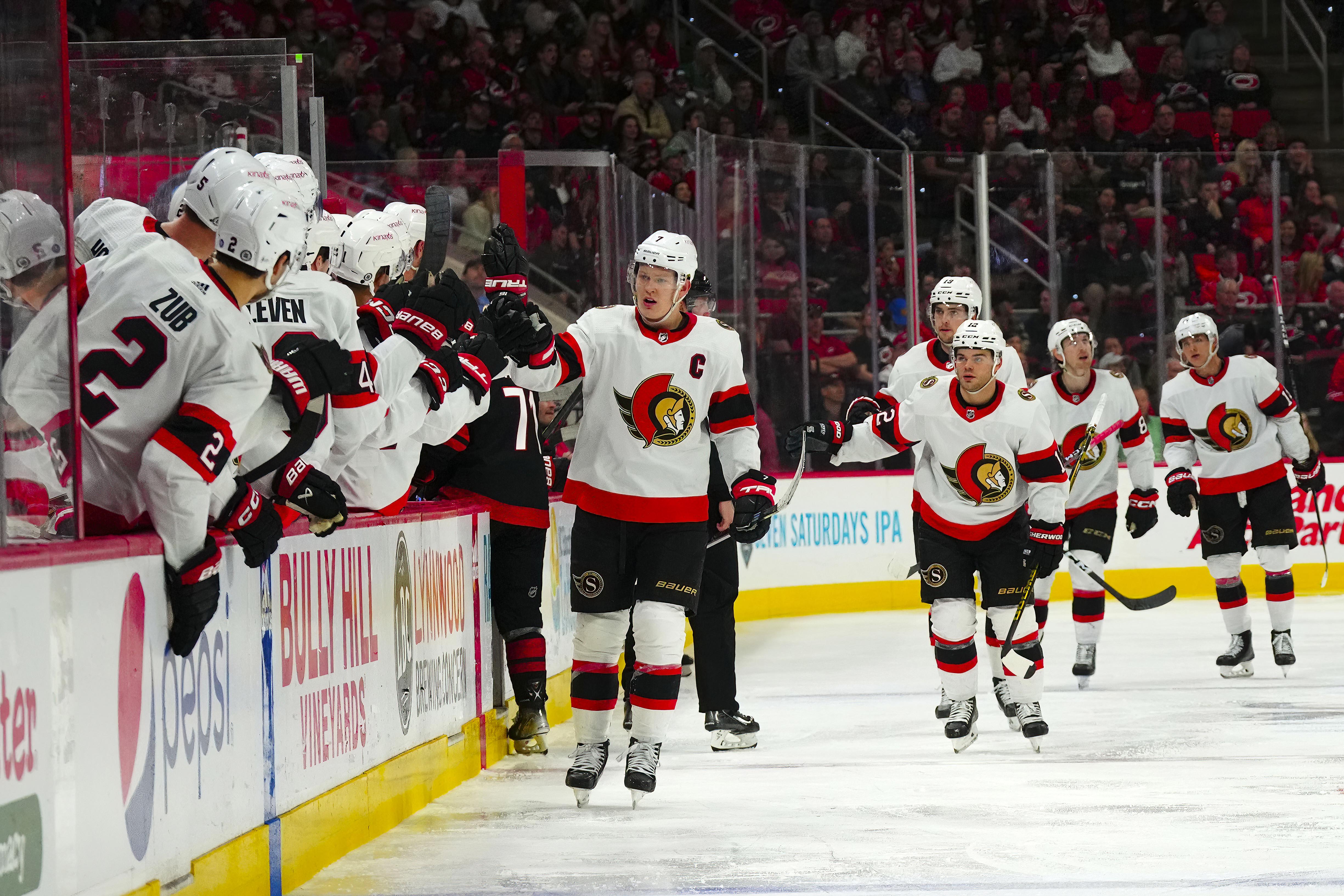 Brady Tkachuk senators NHL Ottawa forward Stanley 