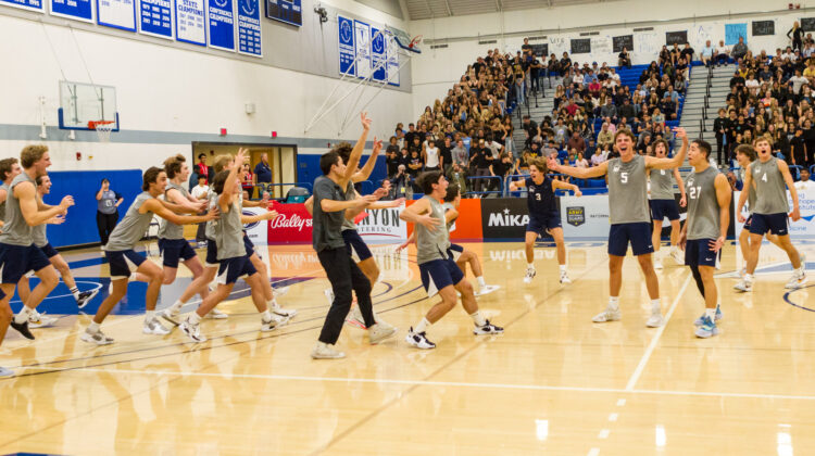 Newport Harbor HS boys volleyball championships and season highlights with coach Andrew Mabry