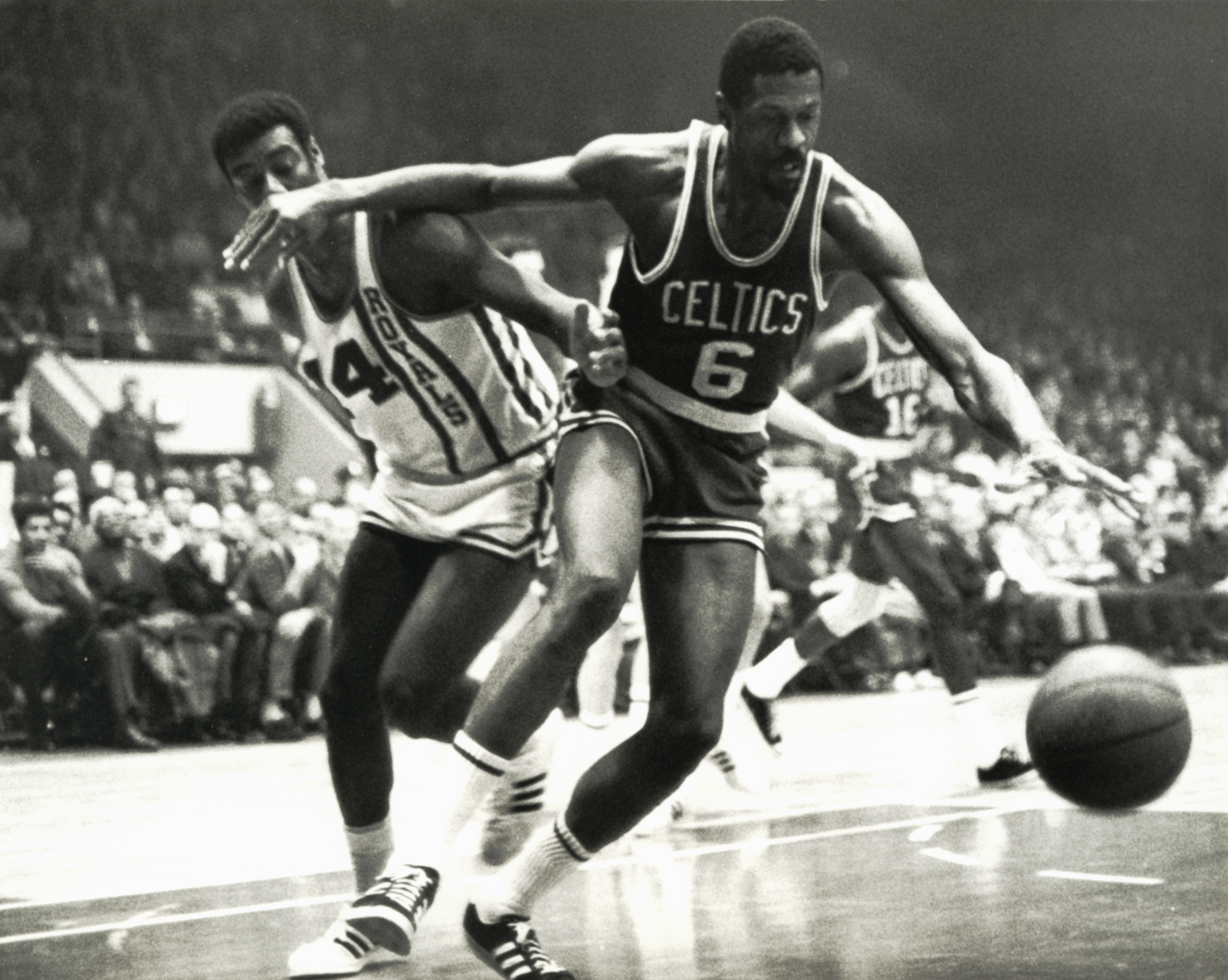 Bill Russell Boston Celtics NCAA champion NBA champion