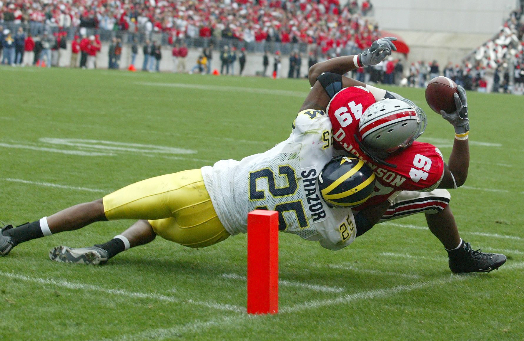 Ernest Shazor Martin Luther King High School Crusaders Detroit top 10 Michigan highest-rated high school football players Michigan Wolverines Arizona Cardinals