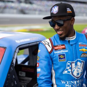 Rajah Caruth learning on and off the track in NASCAR journey