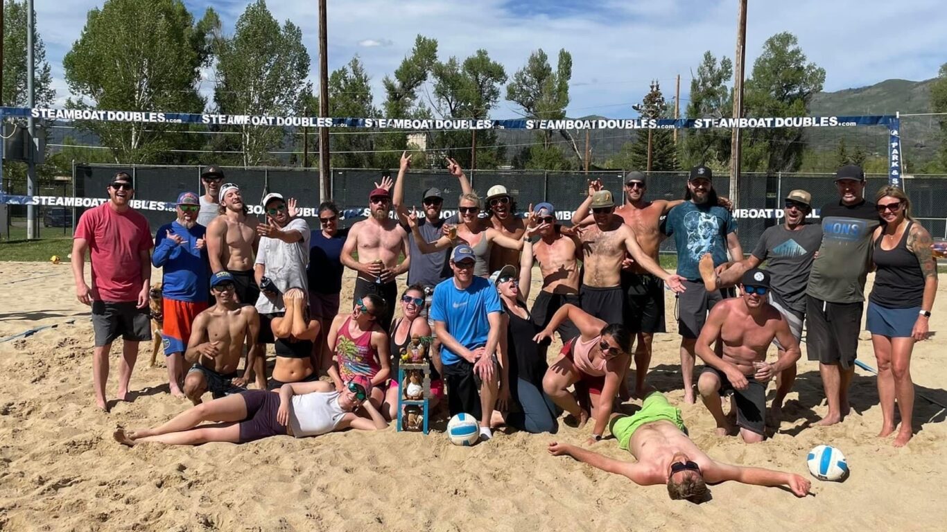 Sunsets to spikes Steamboat Springs' adult sand volleyball scene BVM