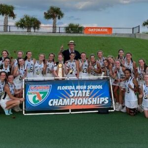 Bartram Trail girls varsity lacrosse team takes the 2023 State Championship