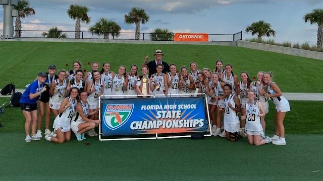 Bartram Trail girls varsity lacrosse team takes the 2023 State Championship