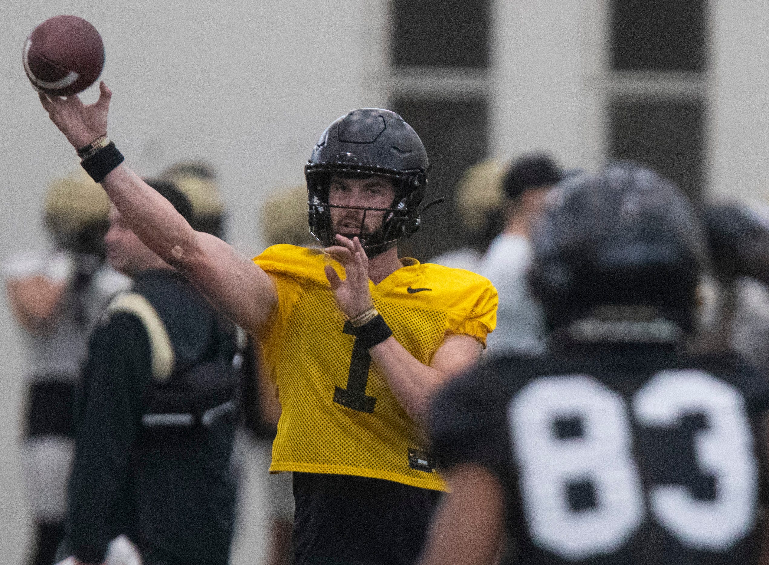 Hudson Card Purdue Boilermakers Big Ten football QB rankings