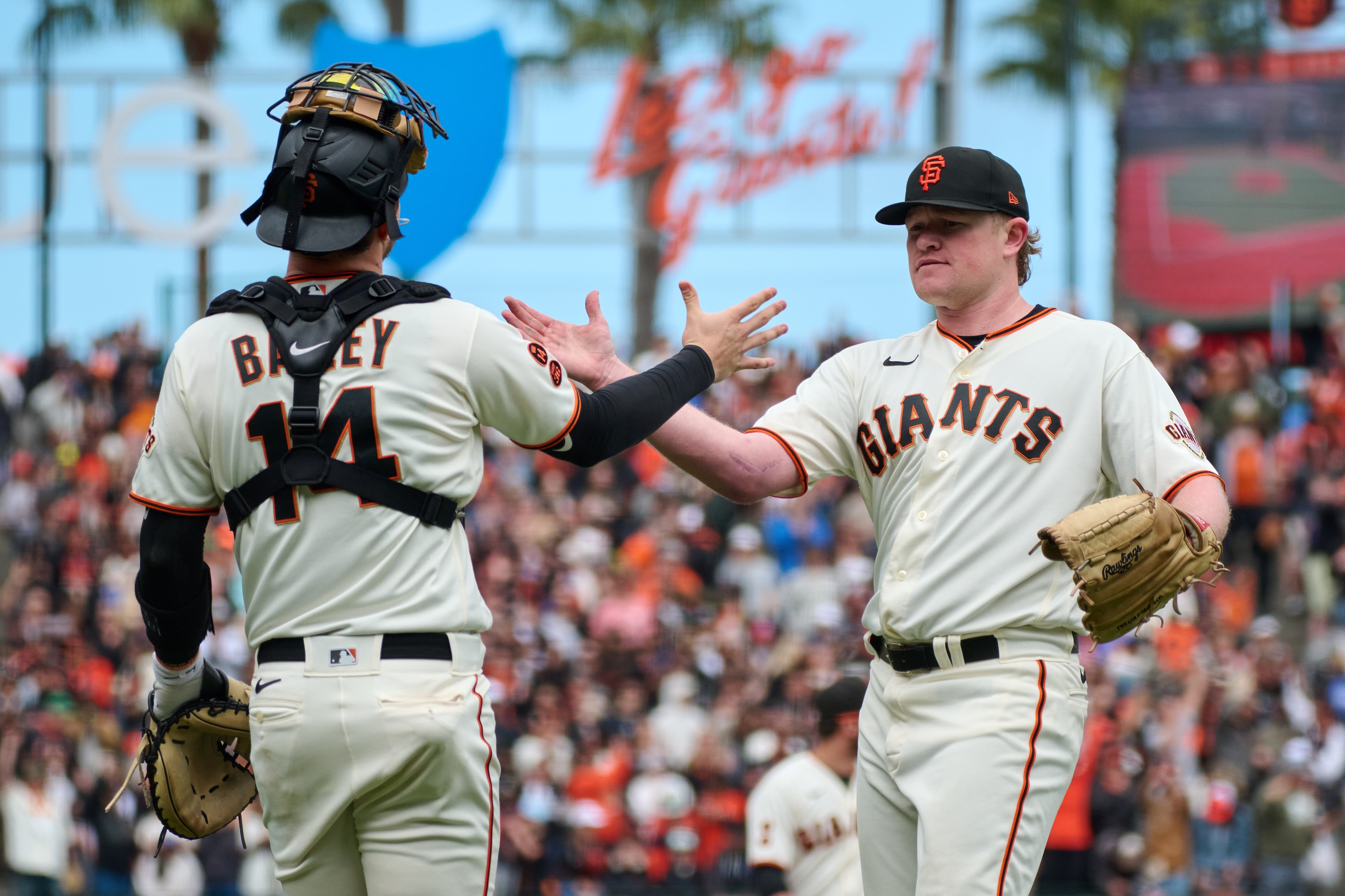 Logan Webb Patrick Bailey San Francisco Giants MLB second half postseason