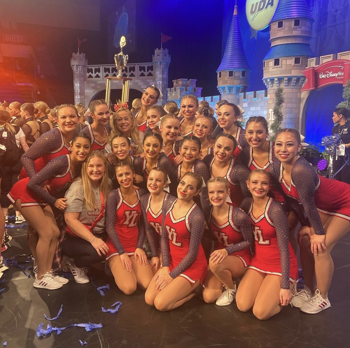 Athletic artistry Yorba Linda cheer and song teams make history in