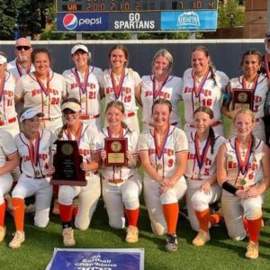 East Lincoln Lady Mustangs win the softball state championship