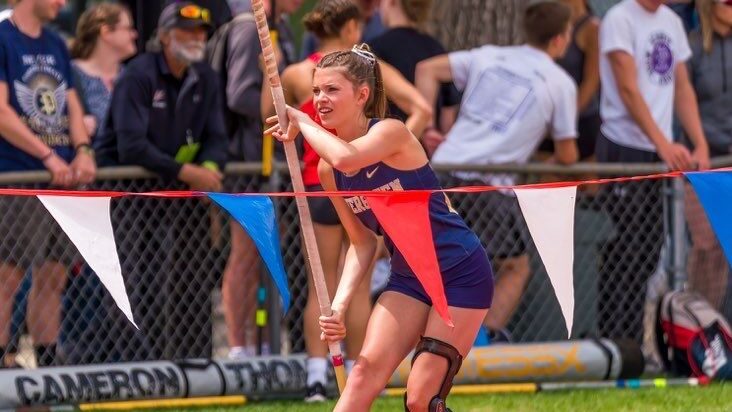 Evergreen pole vaulter Ailish Ocasek soars to success