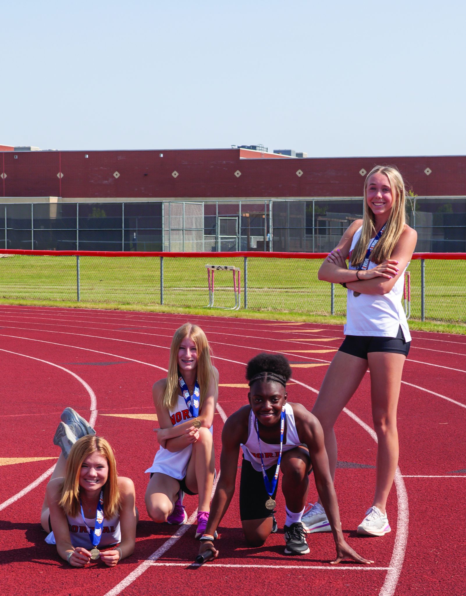 Ali Ince Normal Community High School track & field IHSA Class 3A State Track and Field finals