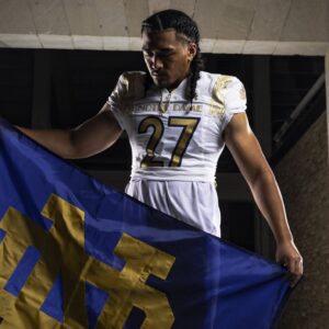 Kyngstonn Viliamu-Asa ready to create new legacy at Notre Dame