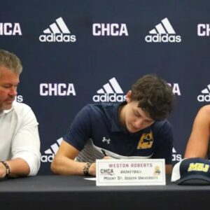 CHCA senior Weston Roberts to play college basketball at Mount St. Joseph