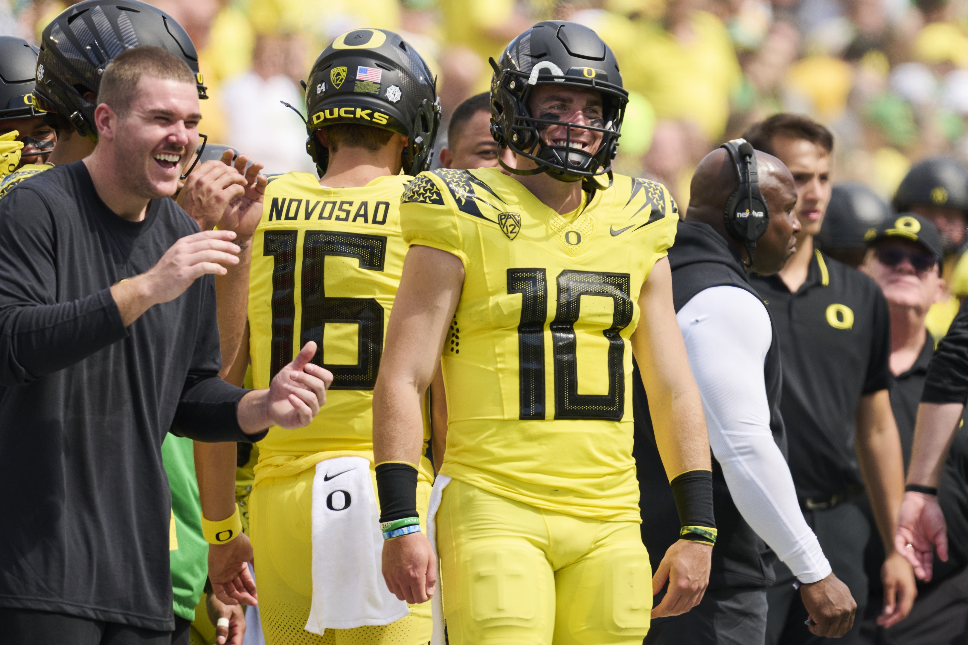 Bo Nix Oregon Ducks Texas Tech Red Raiders NCAA college football Week 2 top matchups