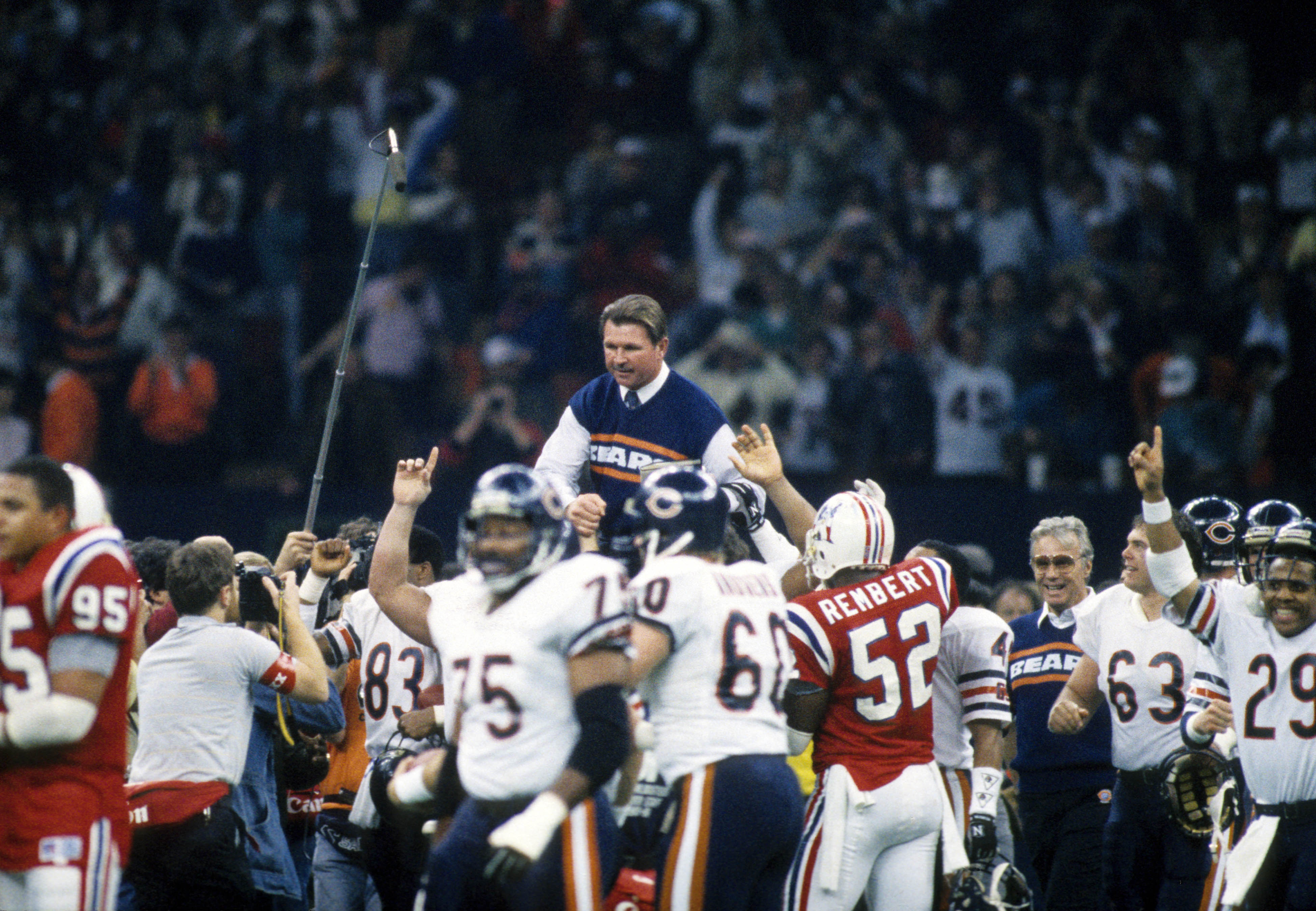 Superbowl XX 1986 Chicago Bears vs New England Patriots original