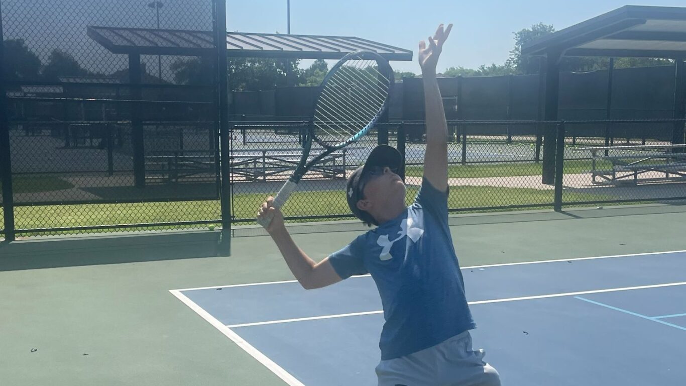 Lucas area youth tennis player Bryce Bittner is hitting aces on the ...