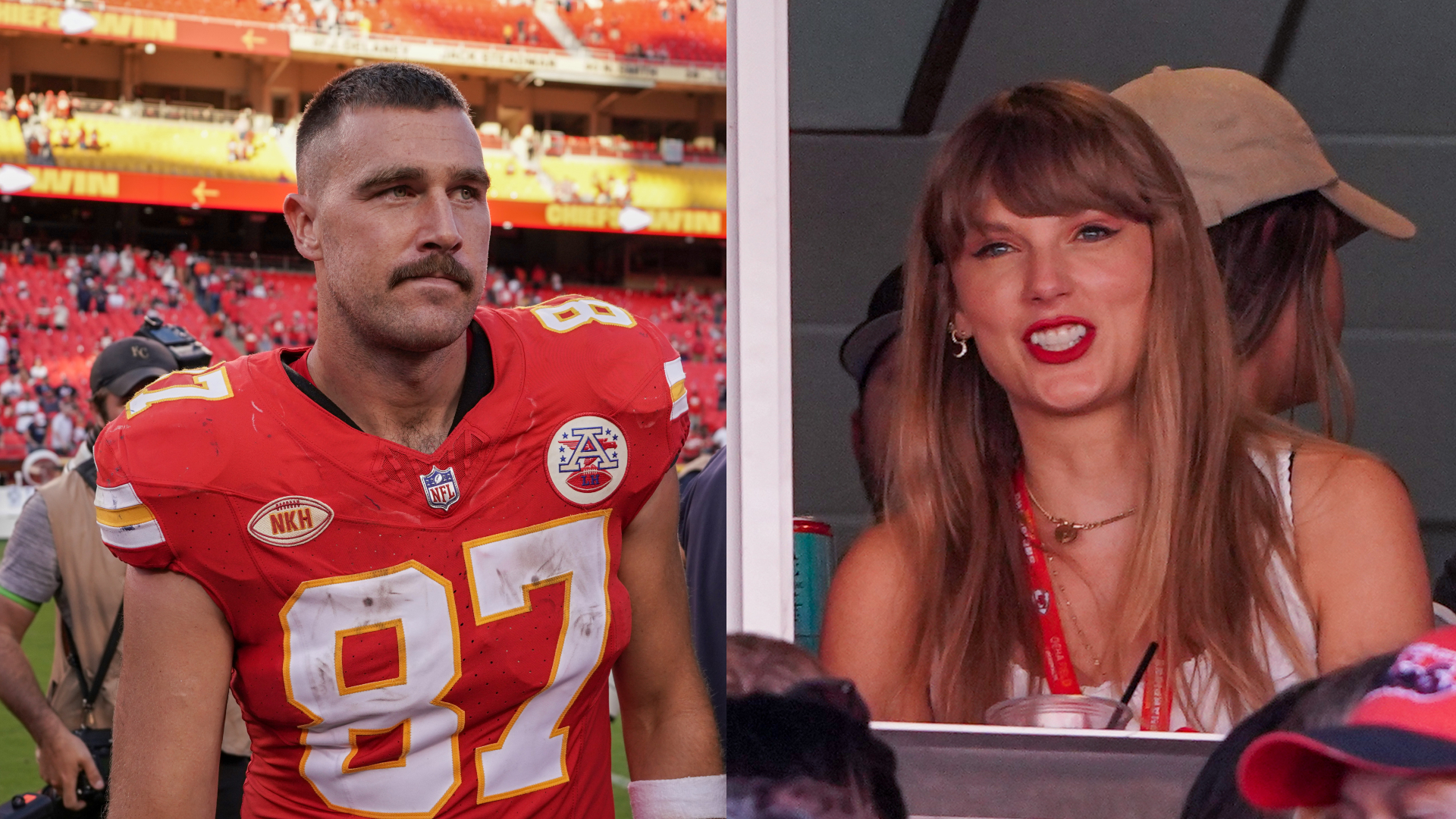 Taylor Swift is a fan and suddenly, so is everyone else. Travis Kelce jersey  sales jump nearly 400%