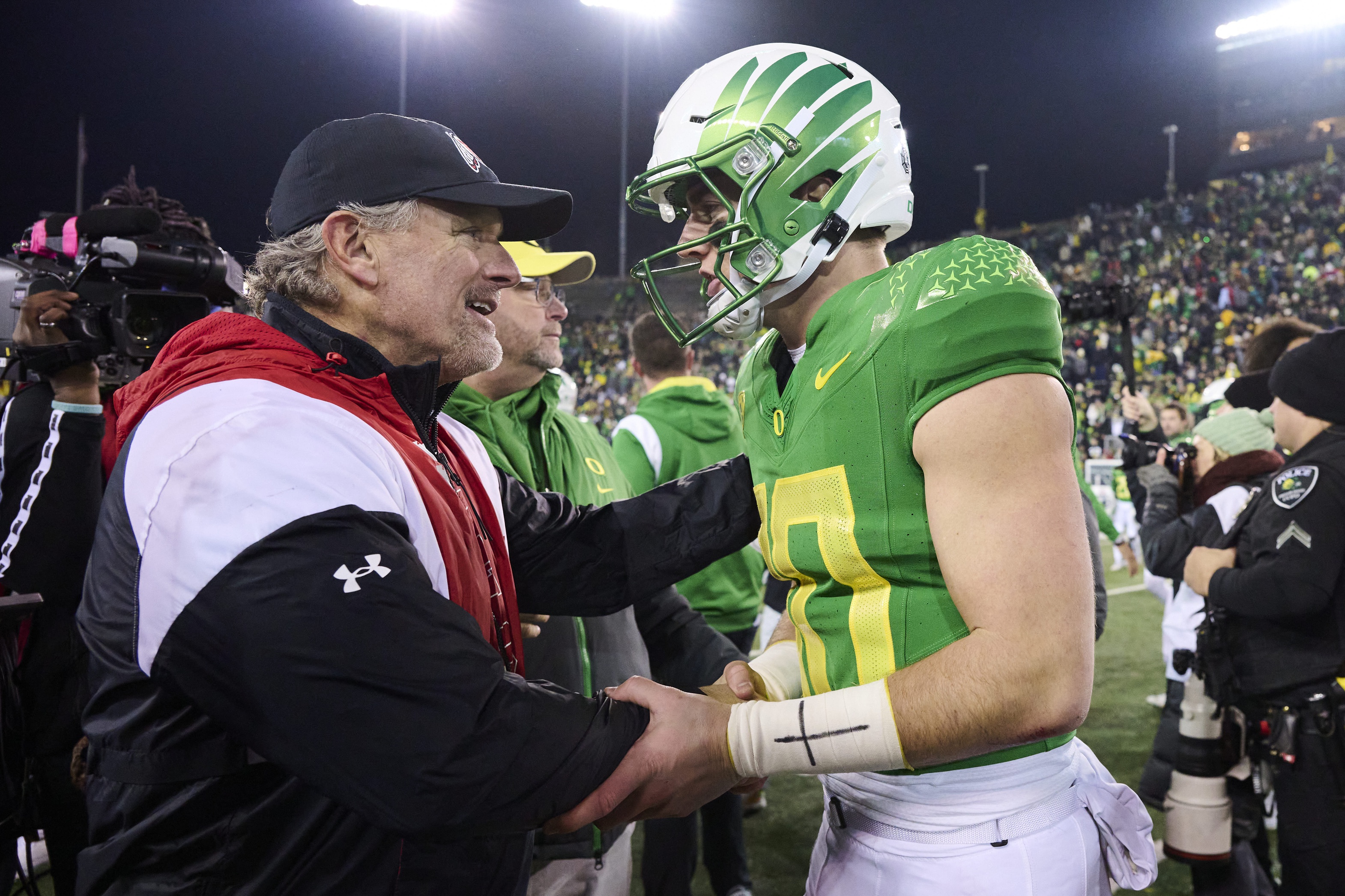 Bo Nix Oregon Ducks Kyle Whittingham Utah Utes Pac-12 NCAA college football Week 9 top matchups