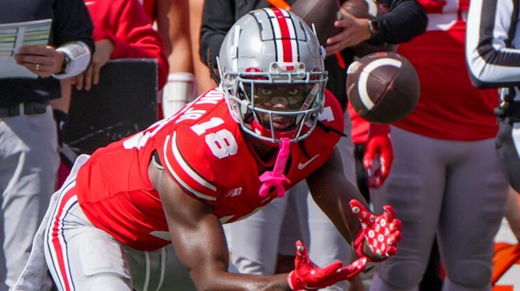Ranking college football’s top 10 wide receivers so far in 2023