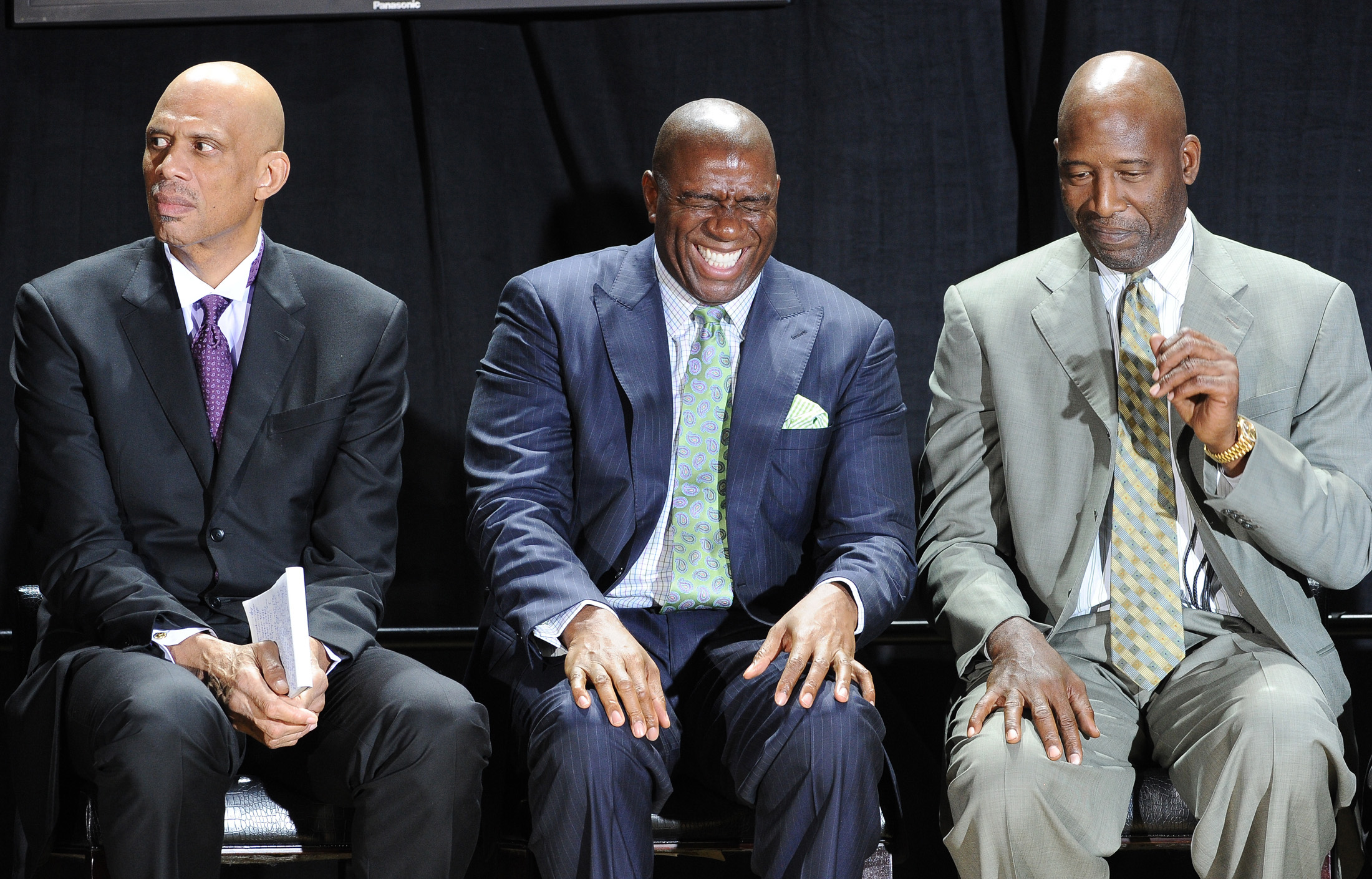 showtime lakers magic johnson james worth kareem la